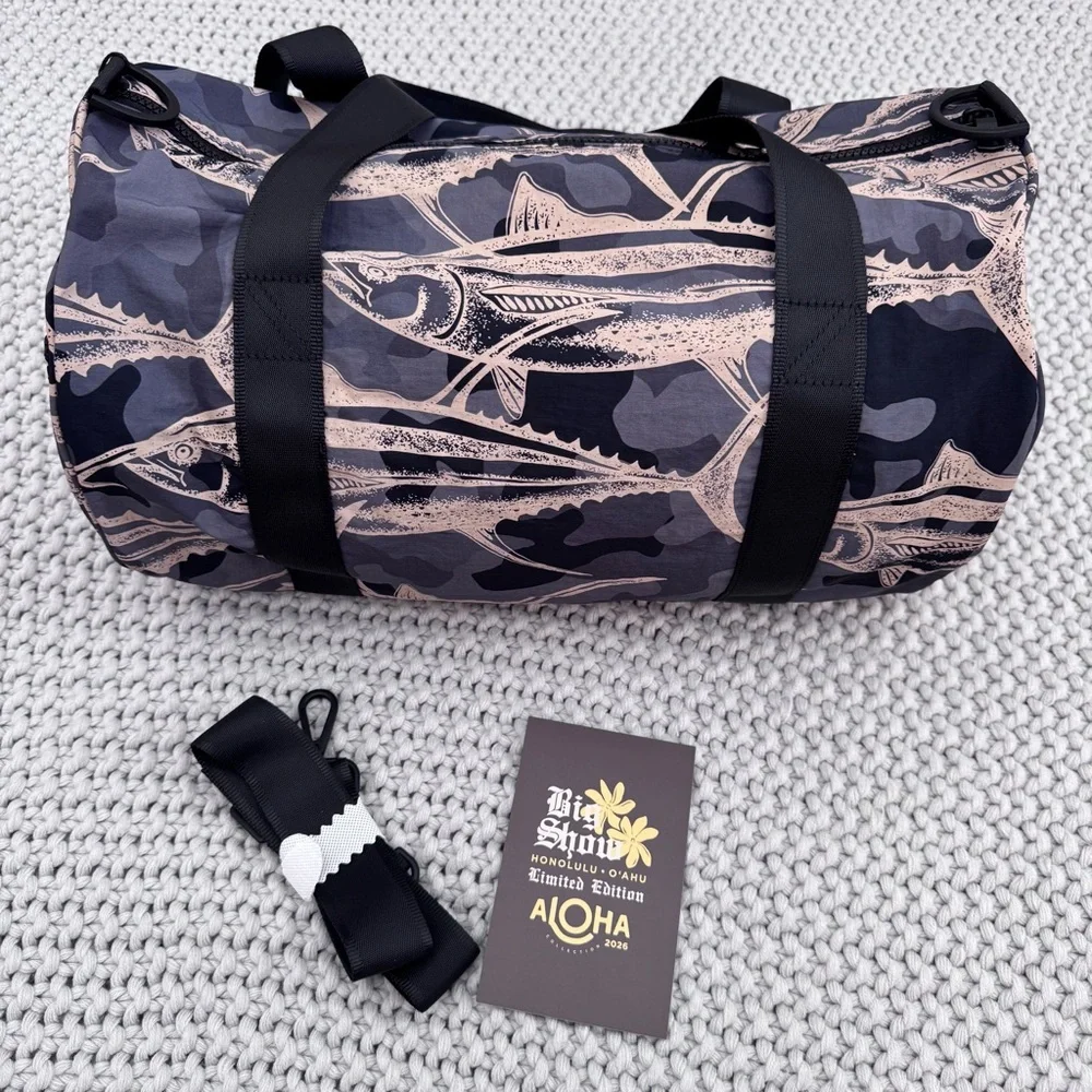 Aloha Collection• Super Special LTD Edition Keep It Light Sporty Duffle AHI CAMO